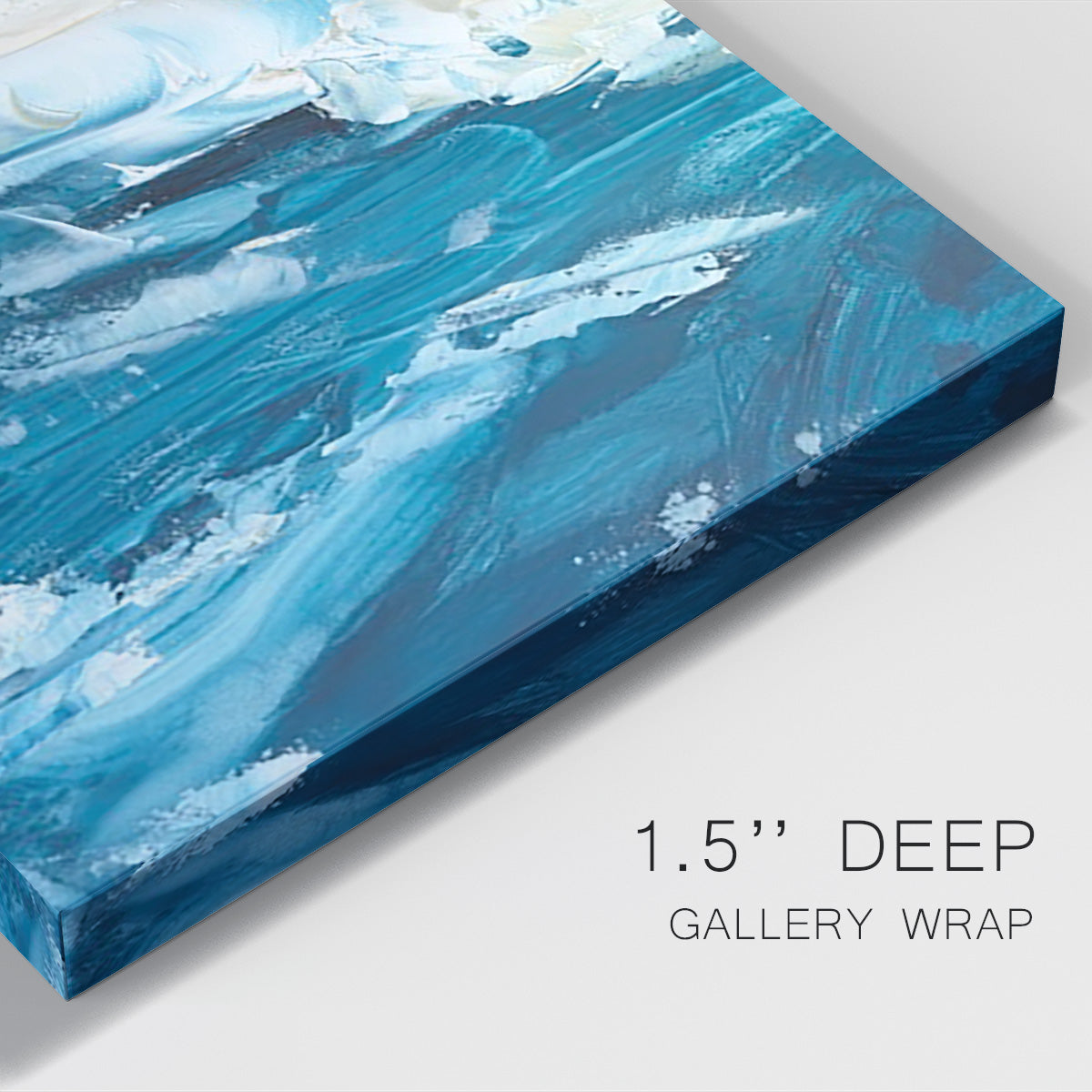 Wave after Wave I Premium Gallery Wrapped Canvas - Ready to Hang