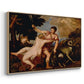 Venus and Adonis, 1554 - Floater Framed Canvas Print