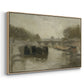 The Bridge (Le pont), 1895 - Floater Framed Canvas Print