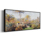 Small Country Farm in Bordighera, 1884 - Floater Framed Canvas Print