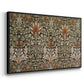 Snakeshead - Charcoal/Spice, c. 1876 - Floater Framed Canvas Print
