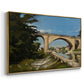 The Railroad Bridge at Briare, 1888 - Floater Framed Canvas Print