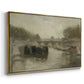 The Bridge (Le pont), 1895 - Floater Framed Canvas Print