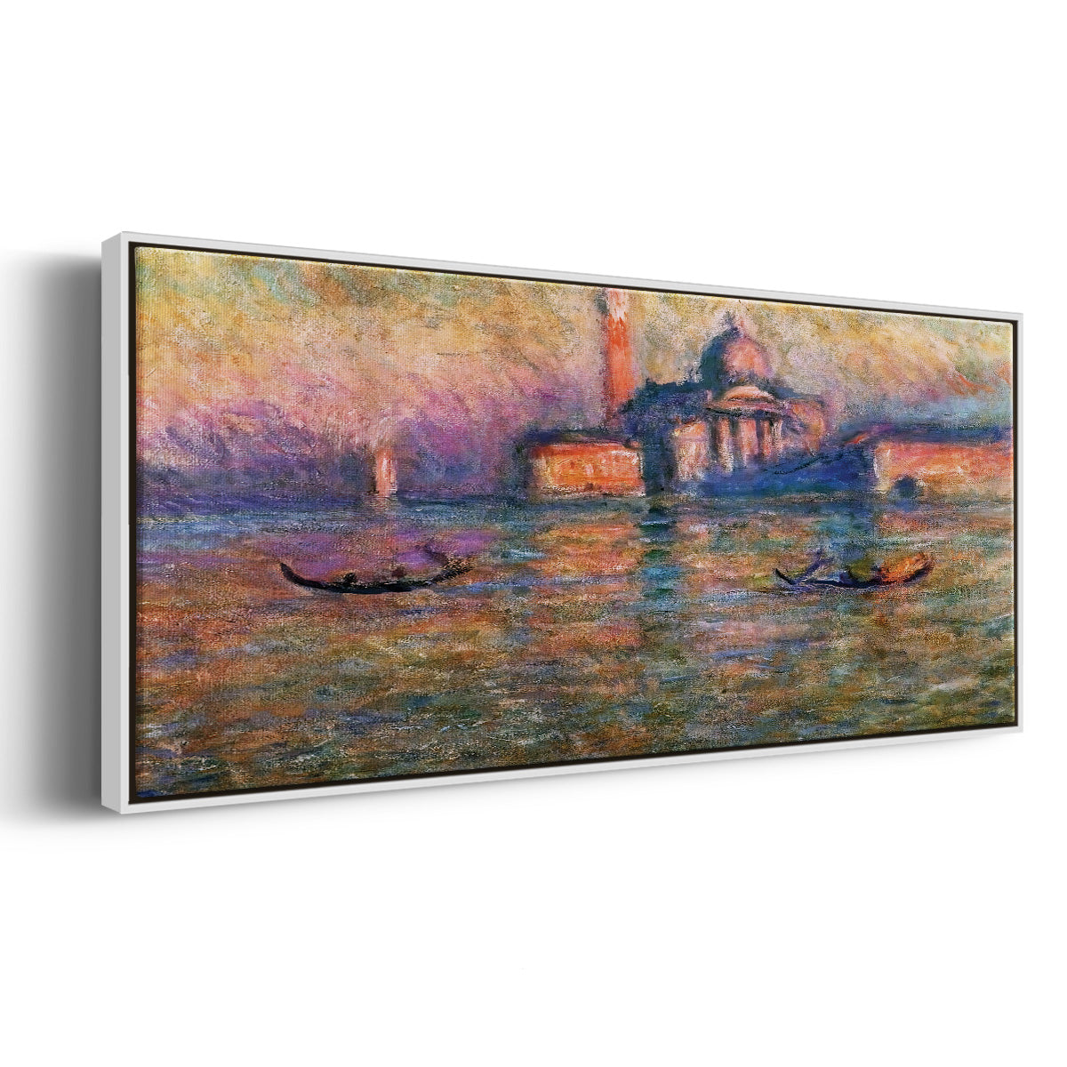 San Giorgio Maggiore, 1908 - Floater Framed Canvas Print