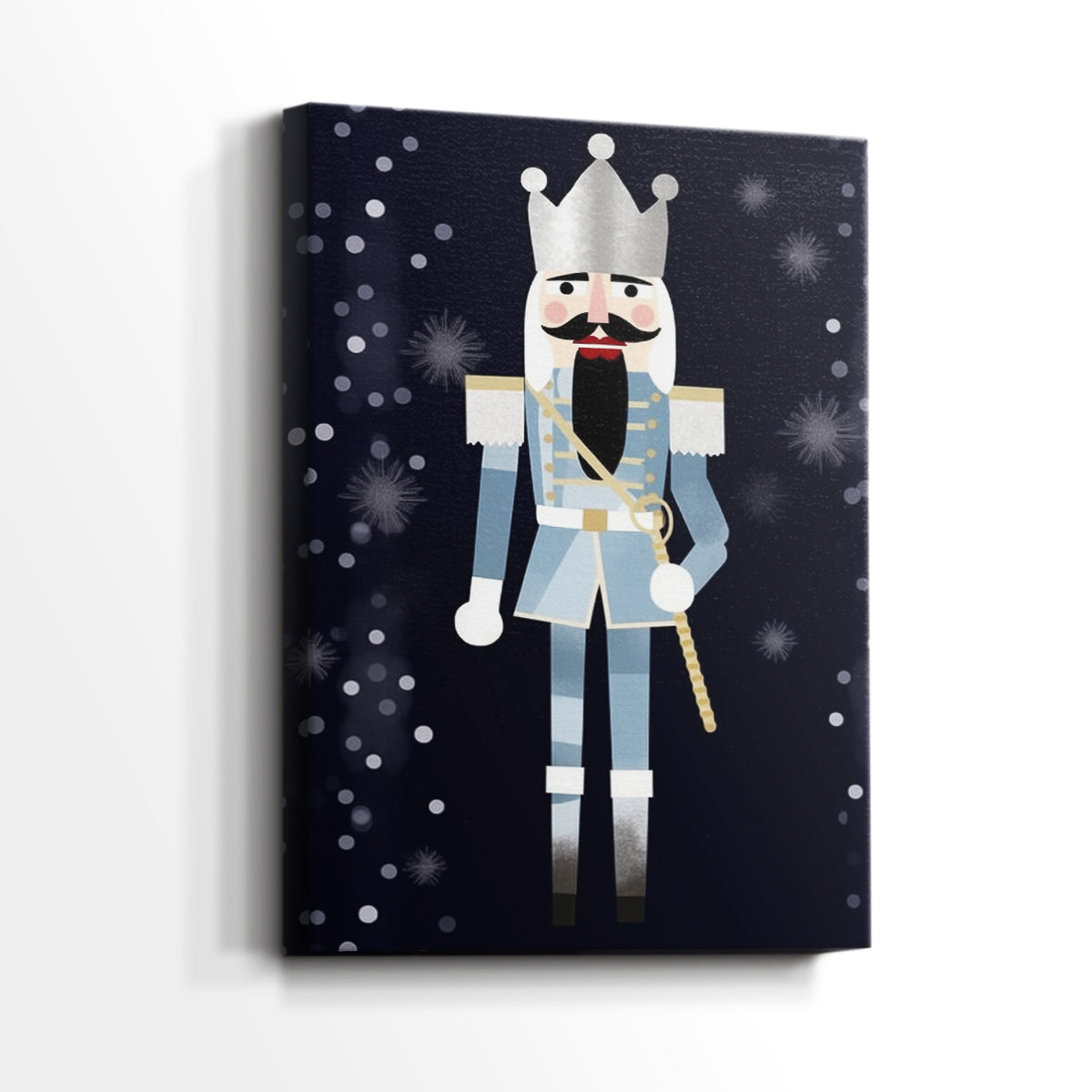 Dawn of Chalk Village - Canvas Art Print