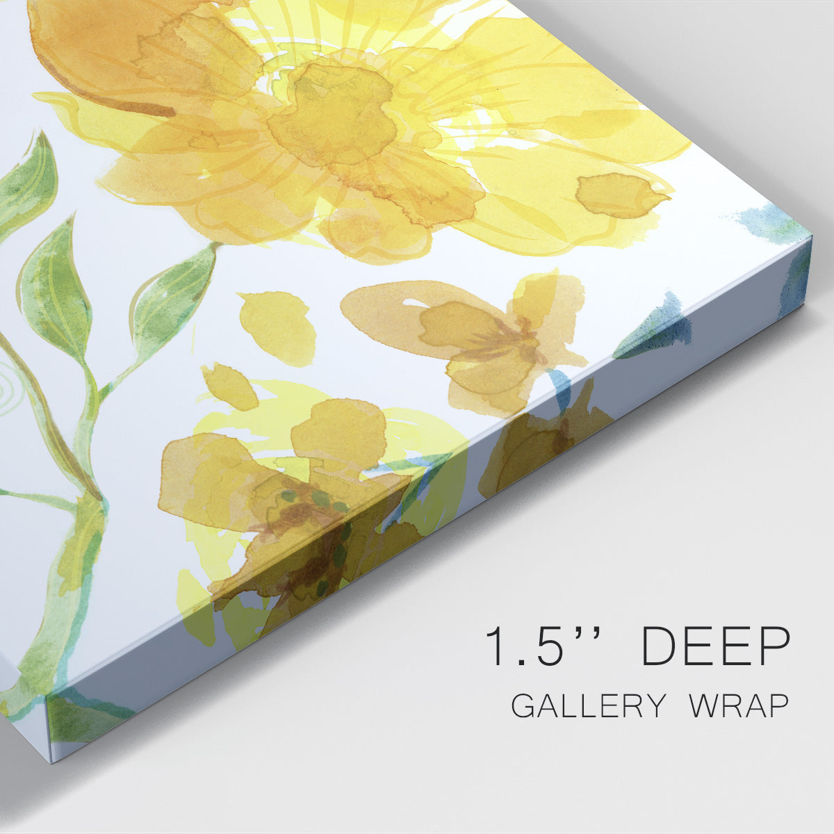 Blossoms in the Sun I Premium Gallery Wrapped Canvas - Ready to Hang