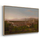 View of Florence from San Miniato, 1837 - Floater Framed Canvas Print