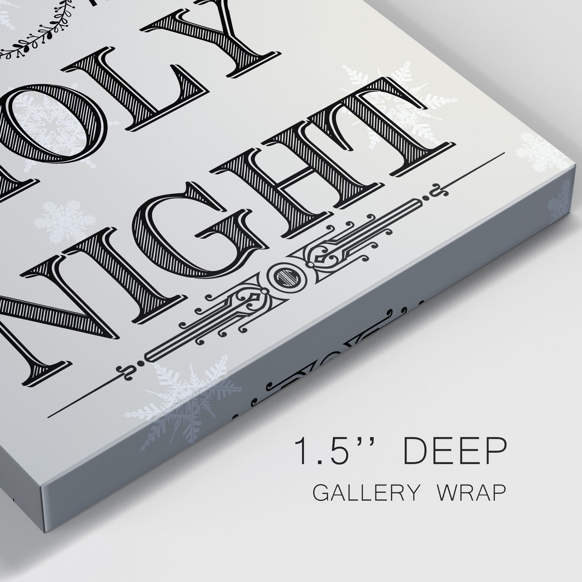 Oh Holy Night-Premium Gallery Wrapped Canvas - Ready to Hang