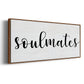 Soulmates - Floater Framed Canvas Print