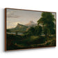 The Course of Empire: The Arcadian or Pastoral State, 1834 - Floater Framed Canvas Print