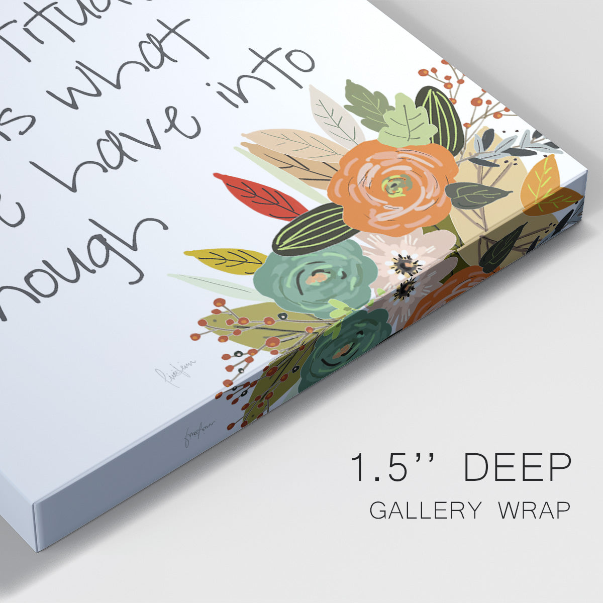Illustrated Impressions II - Canvas Art Print