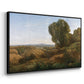 Souvenir of Roquemaure in the Gard, c. 1853 - Floater Framed Canvas Print
