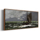 Stormy Seascape, 1867 - Floater Framed Canvas Print