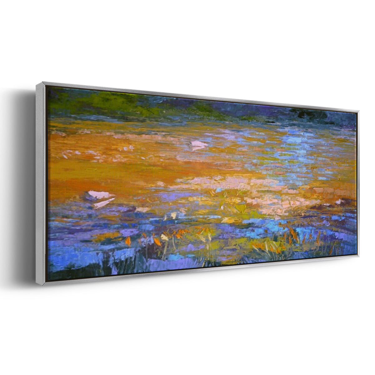 Indian Summer - Floater Framed Canvas Print