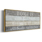 Home Is Where - Floater Framed Canvas Print