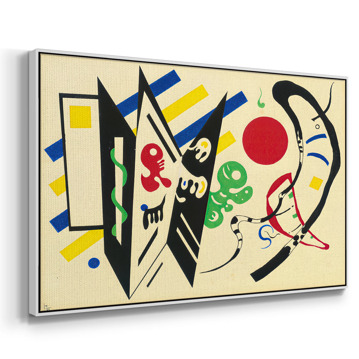 Reciprocity (Réciproque), 1935 - Floater Framed Canvas Print