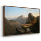 Scene from “The Last of the Mohicans”, 1827 - Floater Framed Canvas Print