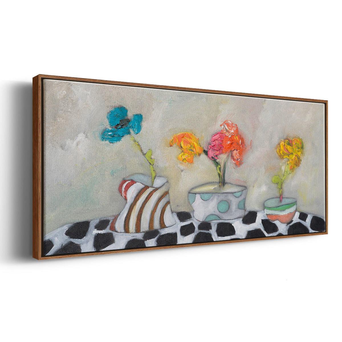 Three Amigos - Floater Framed Canvas Print
