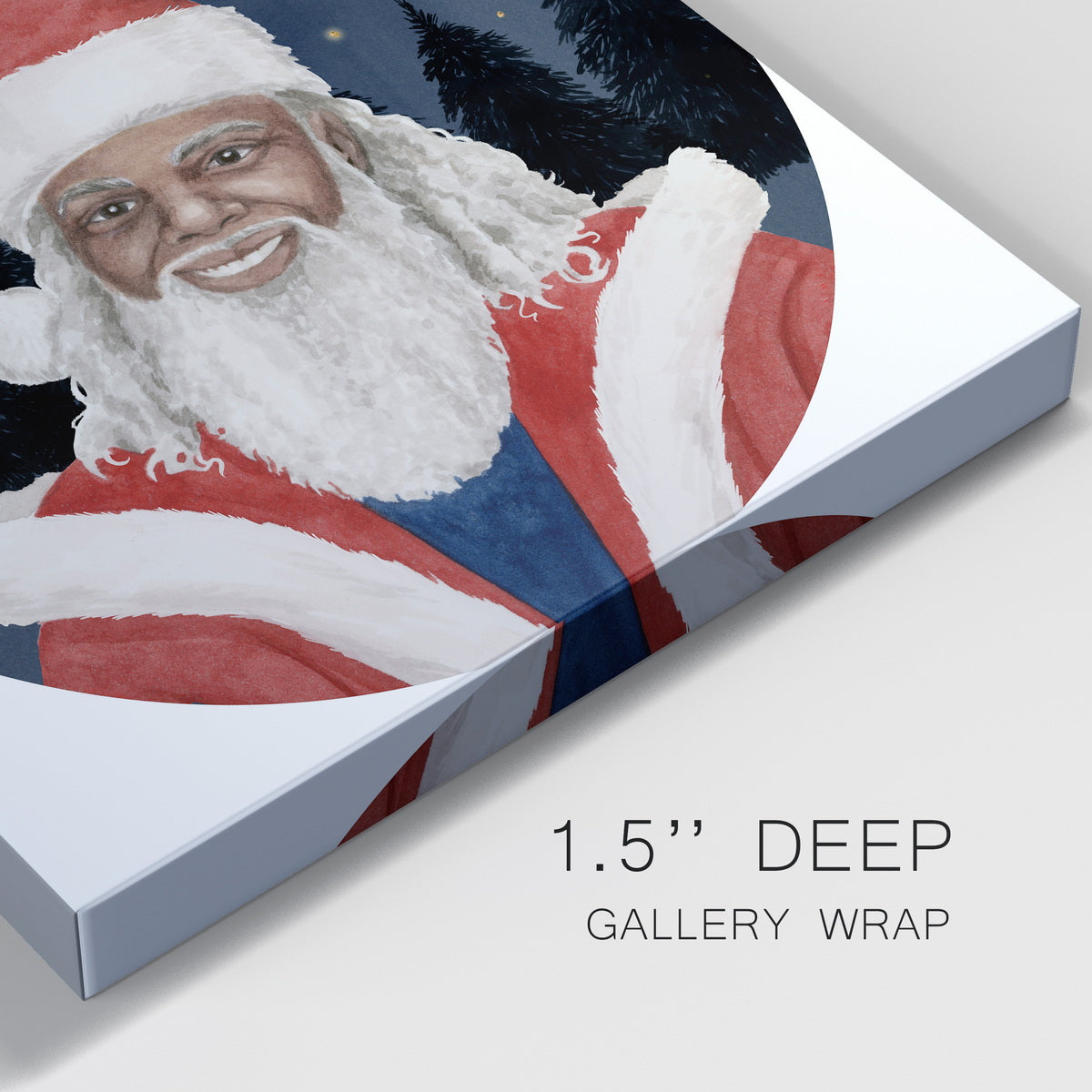 Celestial Christmas Collection C-Premium Gallery Wrapped Canvas - Ready to Hang