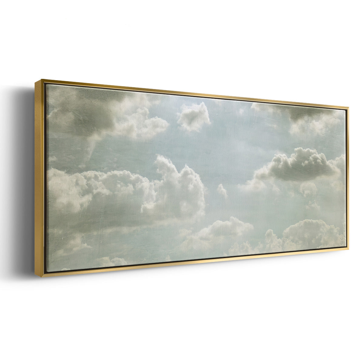 Sky Scrapers III - Floater Framed Canvas Print