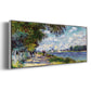 The Seine at Argenteuil, 1875 - Floater Framed Canvas Print