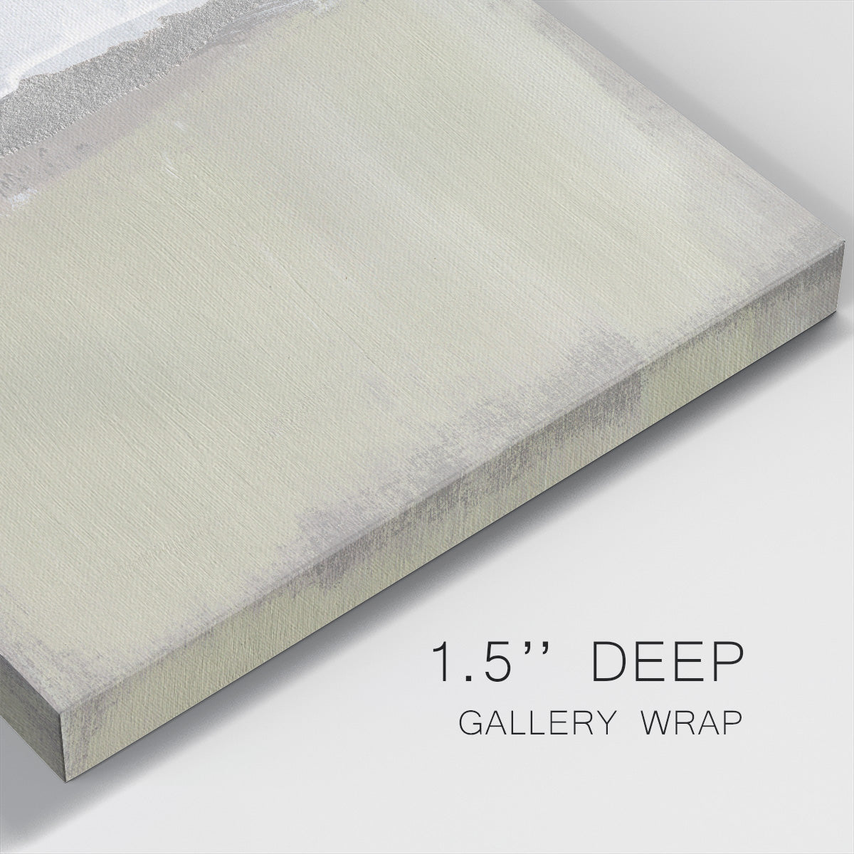 Silver Ribbon Horizon I - Canvas Art Print