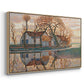 Farm near Duivendrecht, c. 1916 - Floater Framed Canvas Print