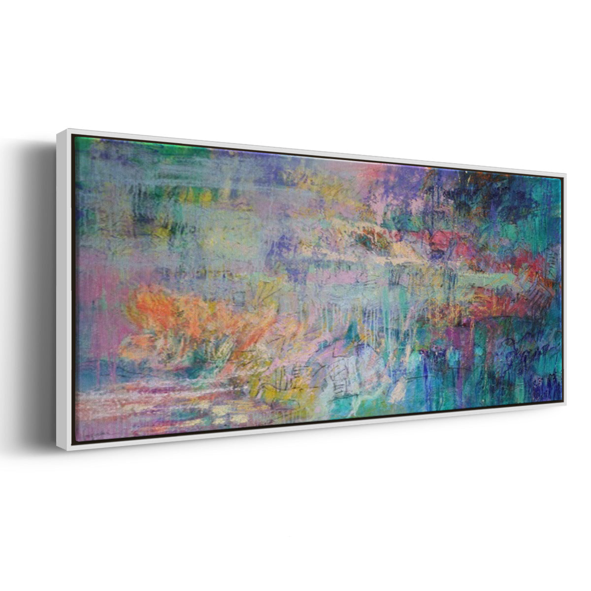 Vespers - Floater Framed Canvas Print
