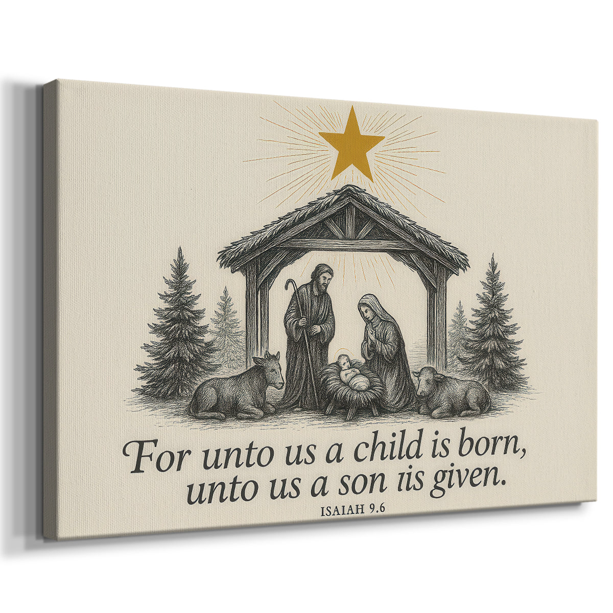 Gilded Serenade II - Canvas Art Print