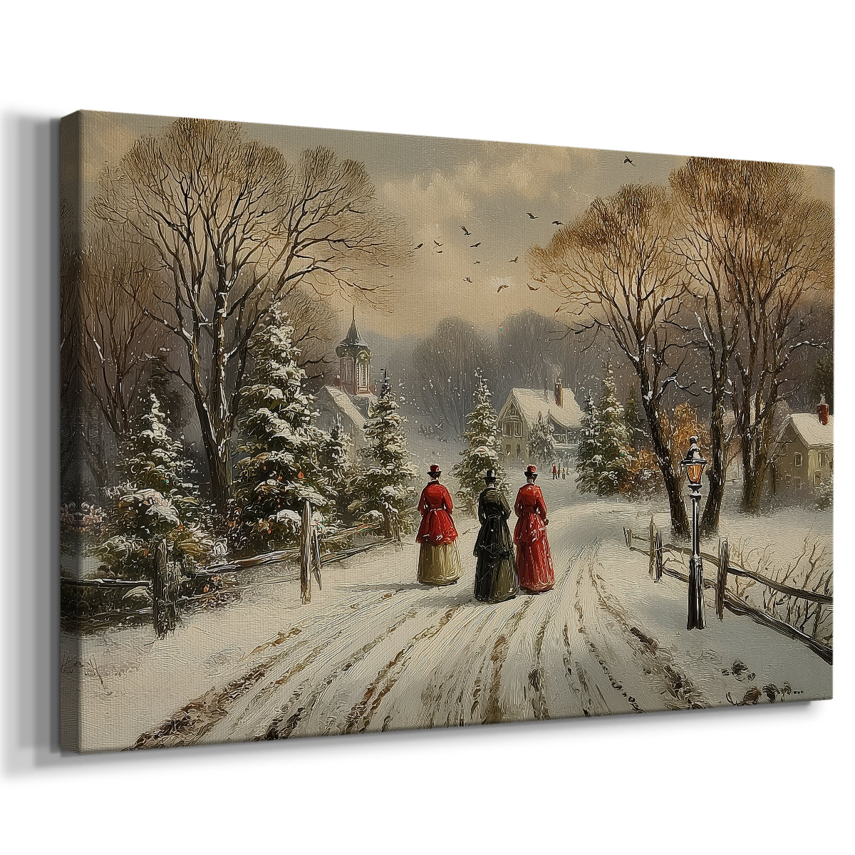 Twilight of Honeyed Cathedral - Canvas Art Print