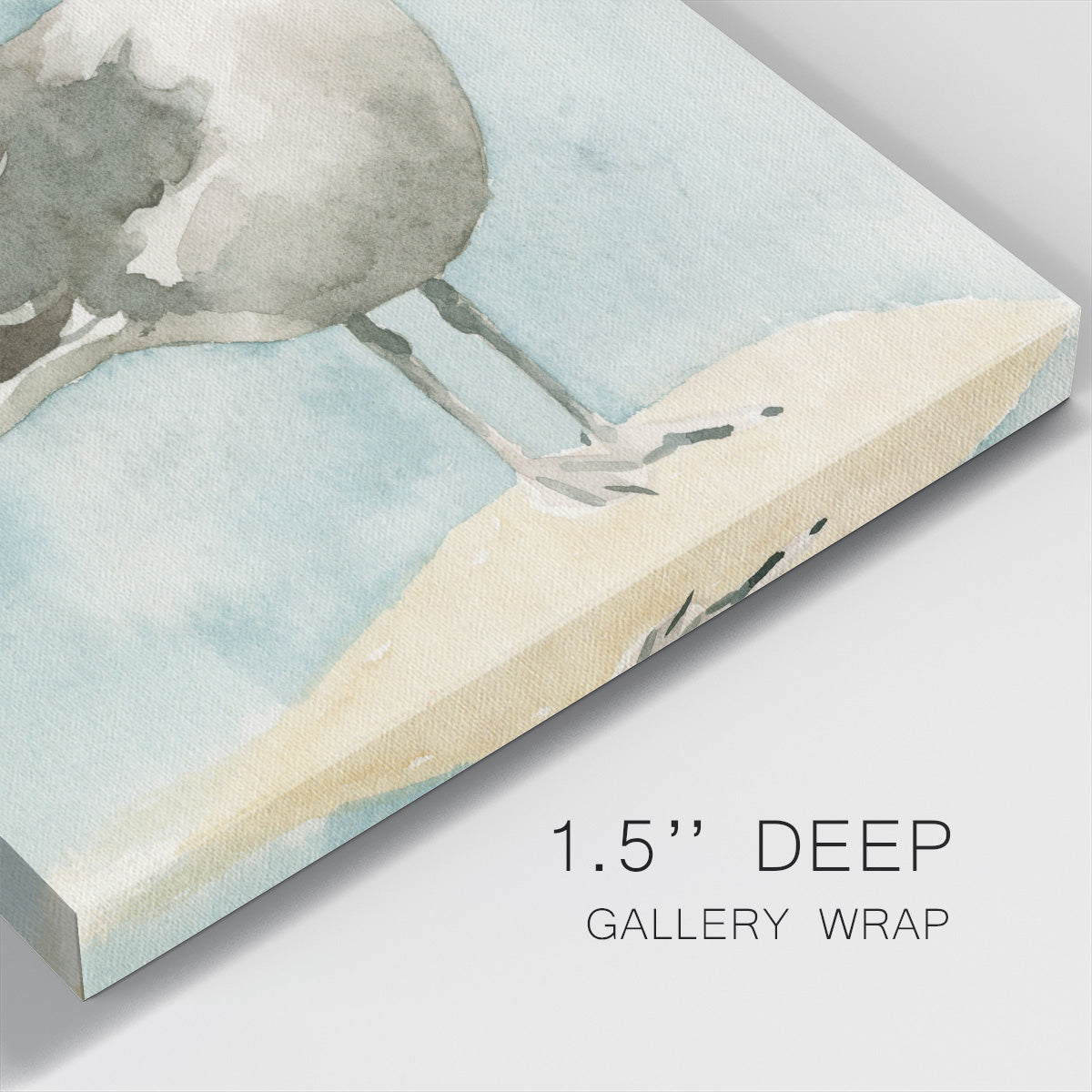 Simple Seagull I-Premium Gallery Wrapped Canvas - Ready to Hang