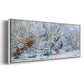 The Frost, 1885 - Floater Framed Canvas Print