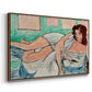 Nude in a Bathrobe (Nu au peignoir), 1941 - Floater Framed Canvas Print