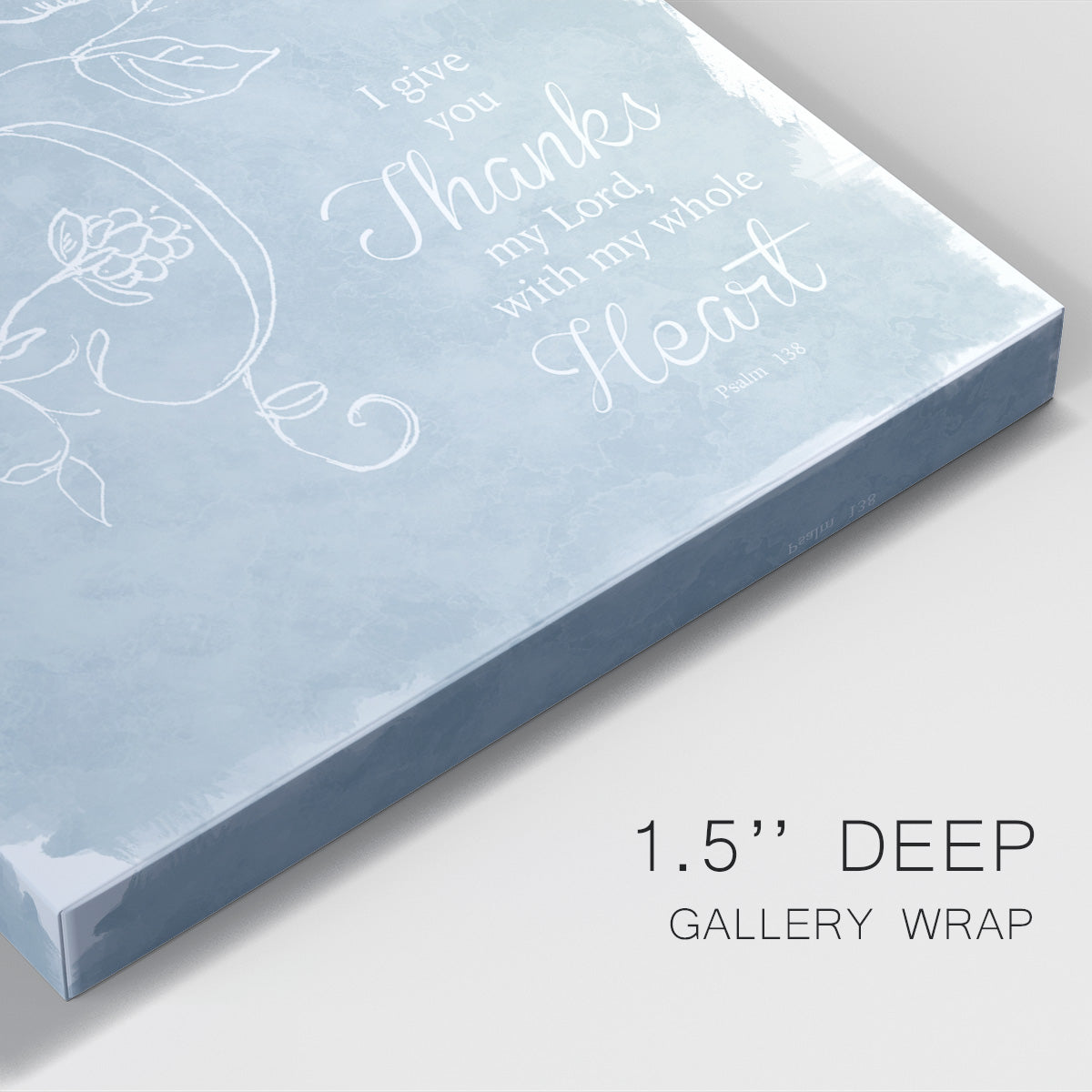 Whole Heart Premium Gallery Wrapped Canvas - Ready to Hang