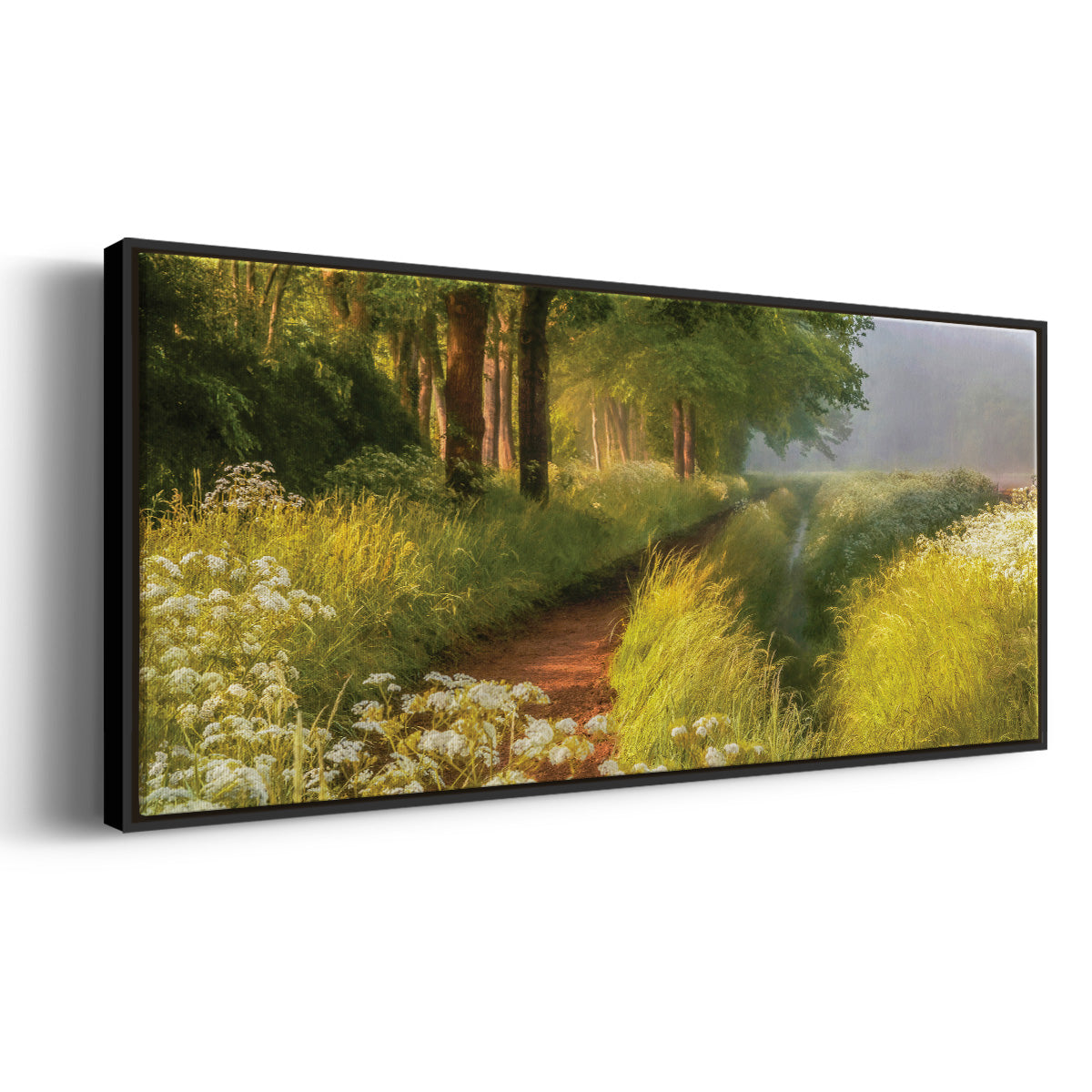 Spring in Holland - Floater Framed Canvas Print