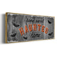 Home Sweet Haunted - Floater Framed Canvas Print