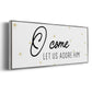 O Come - Floater Framed Canvas Print
