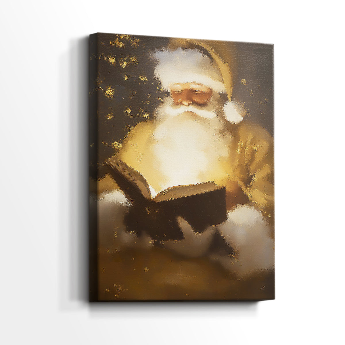 Candlelit Carol of Star - Canvas Art Print