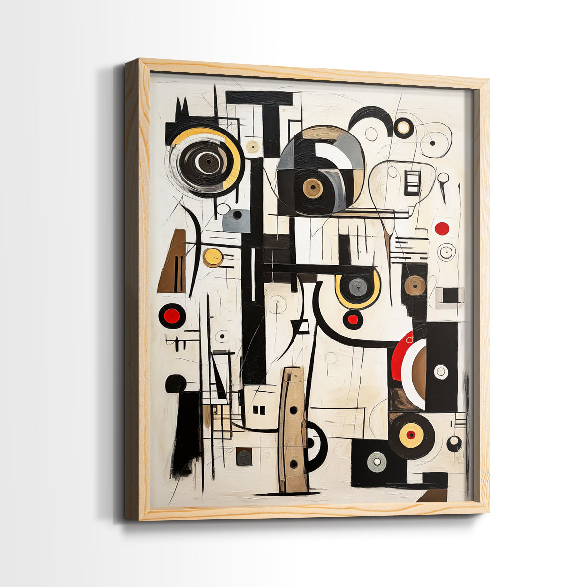 Abstract Series CLXVIII - Restickable Framed Art Set