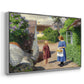 Summer Day in Jyllinge, 1922 - Floater Framed Canvas Print