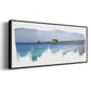 Virginia Beach Pier - Floater Framed Canvas Print