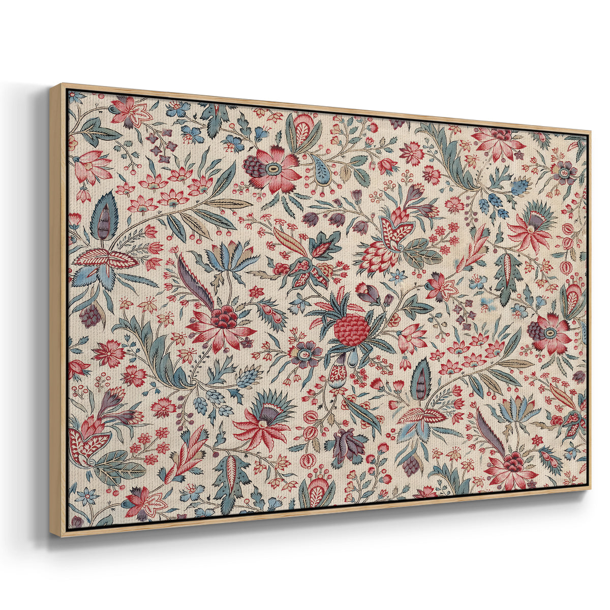 Anaras - Cream, c. 1775-1800 - Floater Framed Canvas Print
