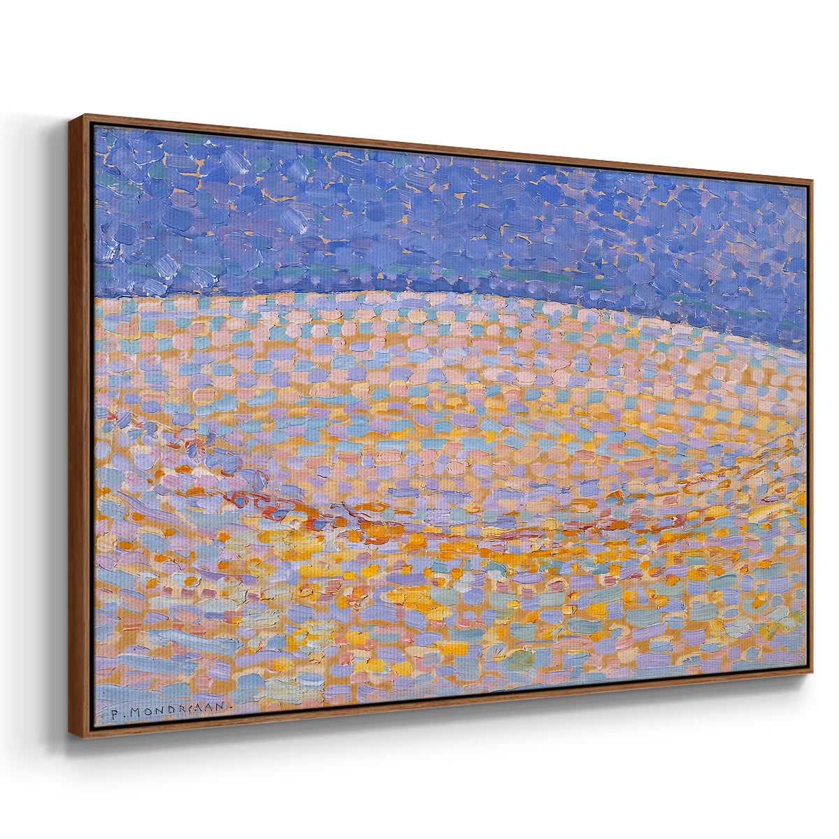 Dune III, 1909 - Floater Framed Canvas Print
