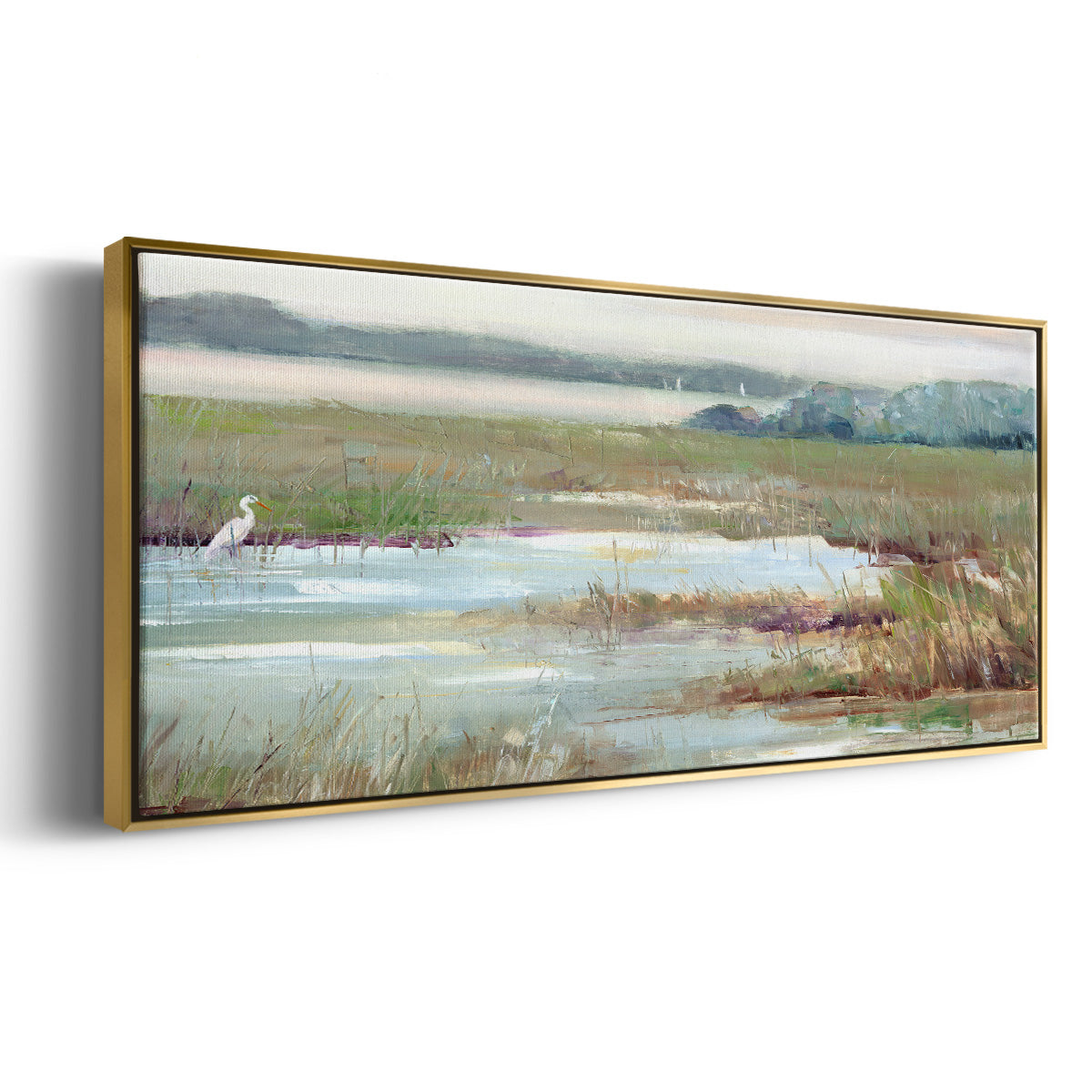 Early Morning Magic - Floater Framed Canvas Print