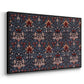 Snakeshead (Printed Textile), c. 1876 - Floater Framed Canvas Print