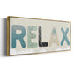 Relax Your Body - Floater Framed Canvas Print