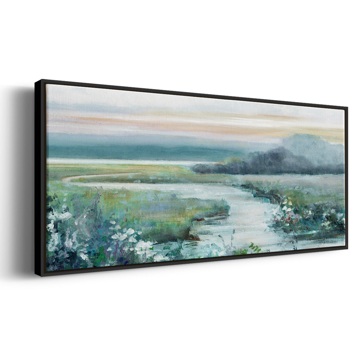 Eternity in Twilight - Floater Framed Canvas Print