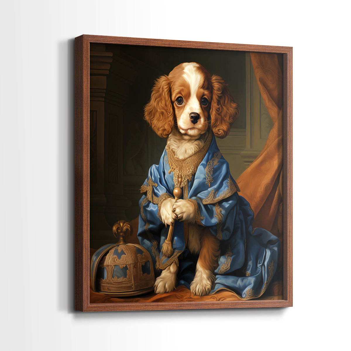 Royal Animals Series LIX - Restickable Framed Art Set