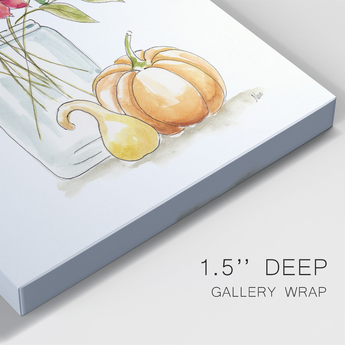 Simple Harvest I Premium Gallery Wrapped Canvas - Ready to Hang