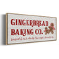 Gingerbread Baking Co - Floater Framed Canvas Print